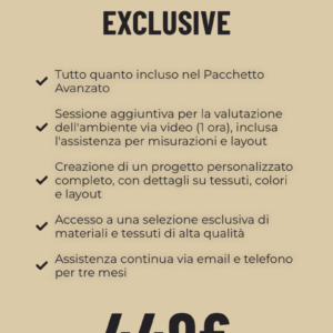 Consulenza - Pacchetto EXCLUSIVE